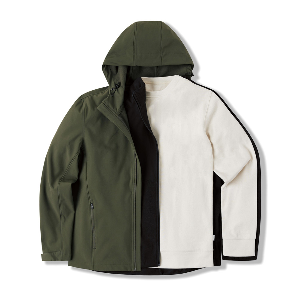 IQONIQ Diran recycled polyester pile fleece jacket