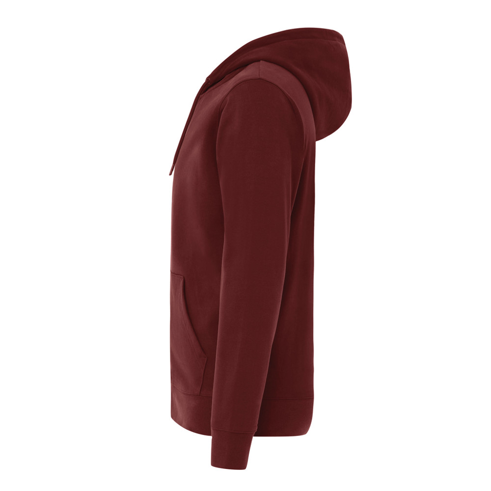 IQONIQ Abisko recycled cotton zip through hoodie