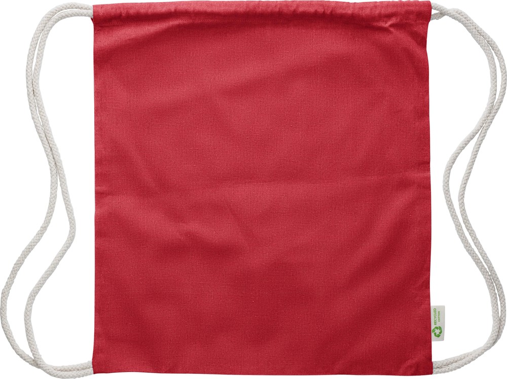 Drawstring bag Joy | Cotton | 120 g/mÂ² - RED
