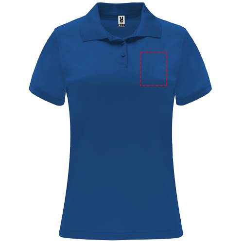 Monzha 150 g/m² short sleeve women's sports polo