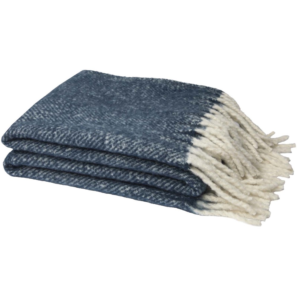 Dolly GRS recycled blanket - Dark blue