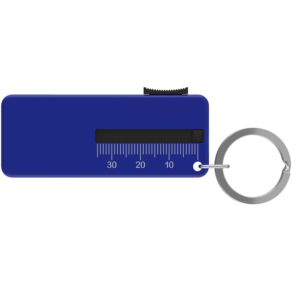 Rove recycled tyre tread check keychain