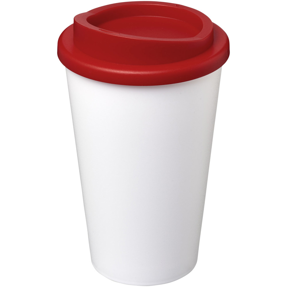 Americano® 350 ml insulated tumbler - White, Red