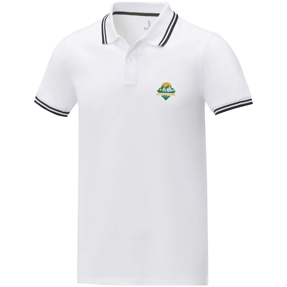 Amarago 200 g/m2 short sleeve men's tipping polo