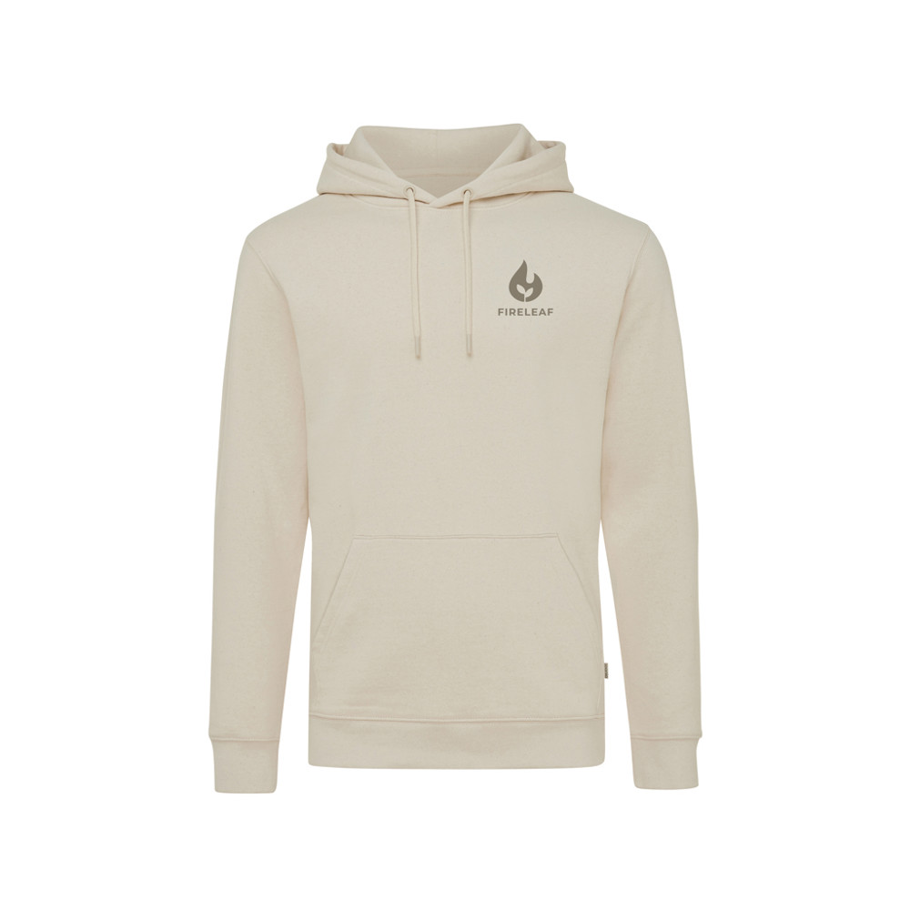 IQONIQ Torres recycled cotton hoodie undyed