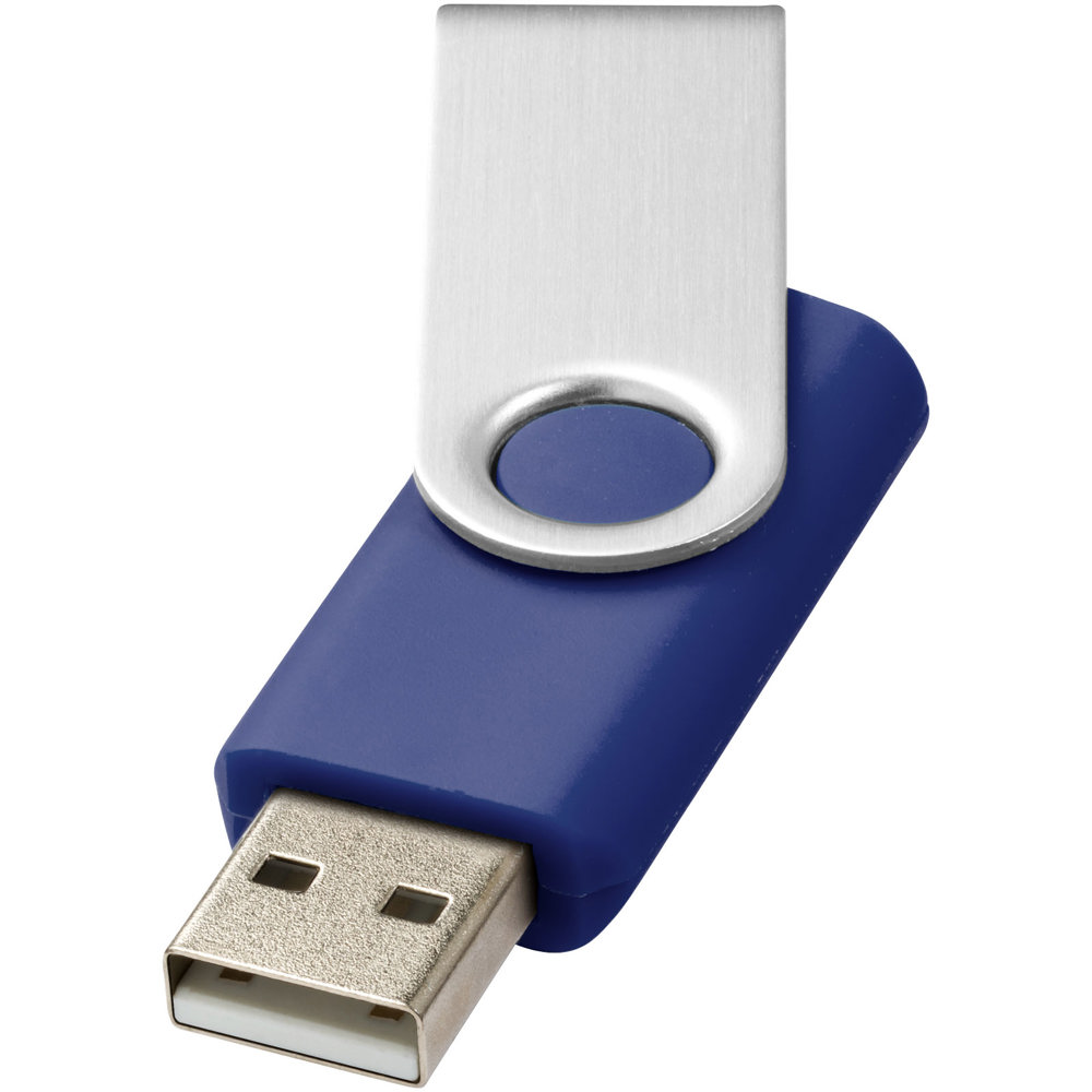 Rotate-basic 2GB USB flash drive - Blue, Silver