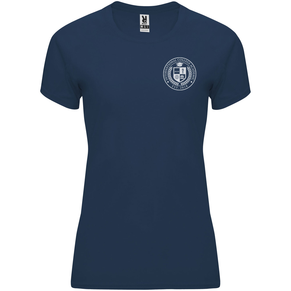 Bahrain 135 g/m2 short sleeve women's sports t-shirt
