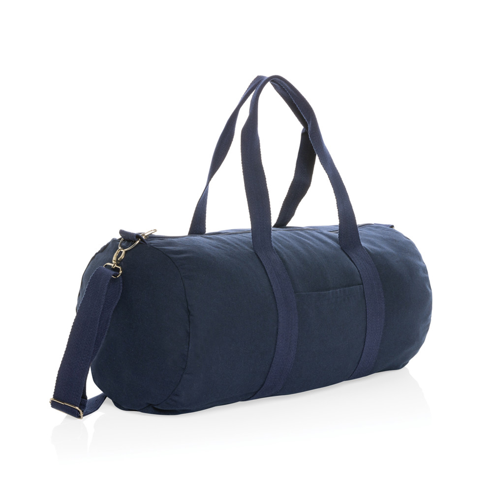 Impact Aware™ 285gsm rcanvas duffel bag undyed - navy (± PMS 539)